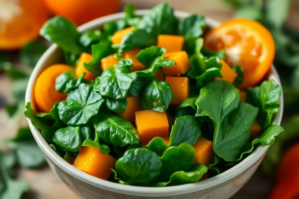 Insalata di spinaci e arance: un piatto fresco e colorato che porta l'estate sulla tavola in un attimo