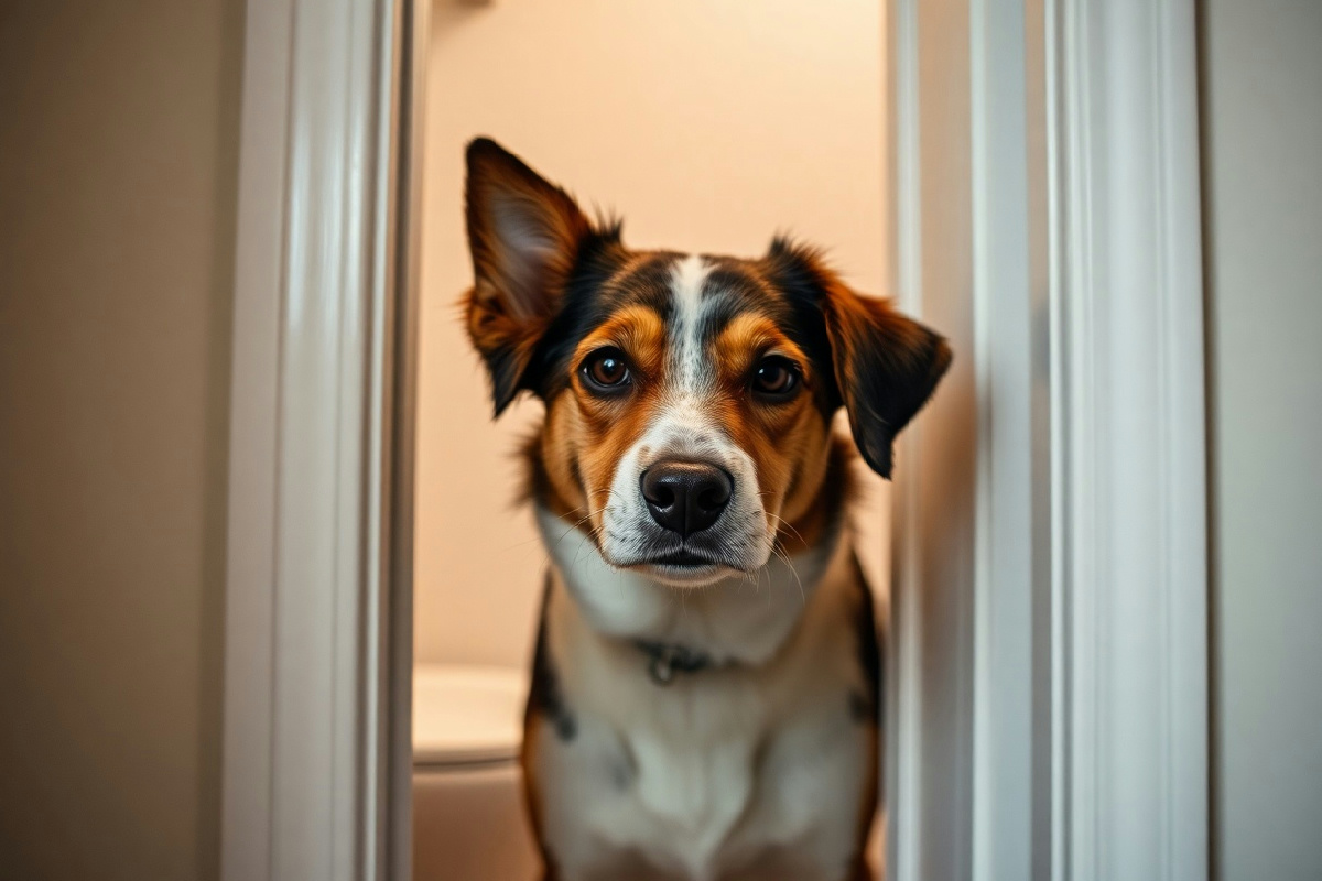 Perché il tuo cane non ti lascia mai solo neanche in bagno? la risposta ti lascerà a bocca aperta